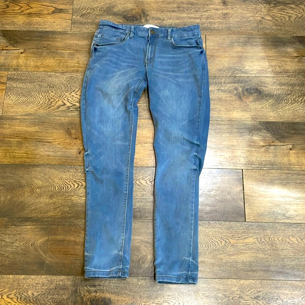 Paper denim and cloth men’s jeans 32/32 stretch super soft blue